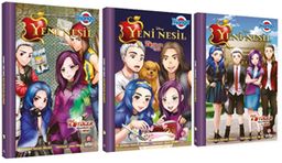 Disney Manga Yeni Nesil Özlü Kötüler Üçlemesi (3 Kitap Set)
