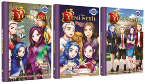 Disney Manga Yeni Nesil Özlü Kötüler Üçlemesi (3 Kitap Set)