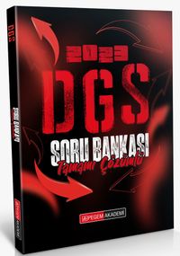 2023 DGS Tamamı Çözümlü Soru Bankası