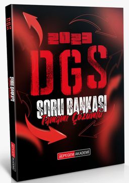 2023 DGS Tamamı Çözümlü Soru Bankası