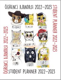 2022-2023 Öğrenci Ajandası Painter Cats