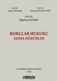 Borçlar Hukuku Genel Hükümler