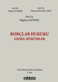Borçlar Hukuku Genel Hükümler