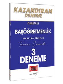2022 Başöğretmenlik Sınavına Yönelik Tamamı Çözümlü Kazandıran 3 Deneme