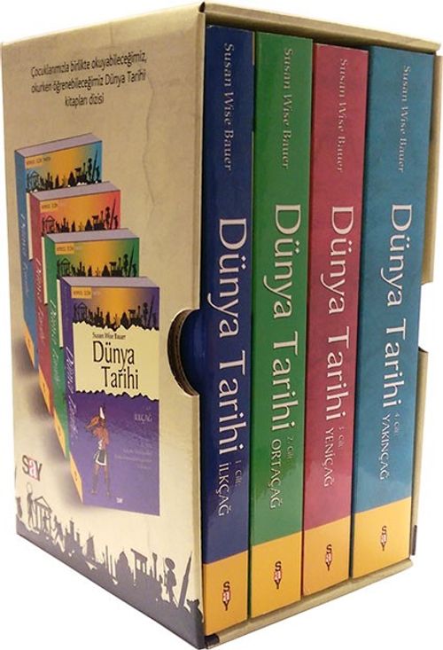 Dünya Tarihi 4 Cilt Takım (4 Kitap Bir Arada) & İlkçağ-Ortaçağ-Yeniçağ-Yakınçağ