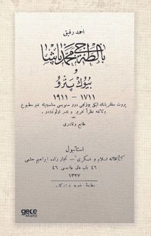 Baltacı Mehmed Paşa ve Büyük Pedro (Osmanlıca)