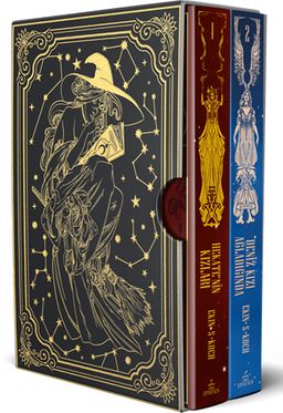 Vhartlox Cadı Akademisi Seti (Yaldızlı Özel Baskı - Karton Kapak 2 Kitap)