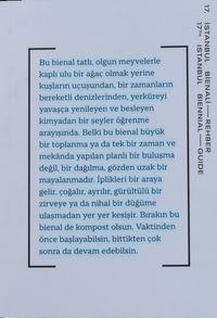 17. İstanbul Bienali - Rehber