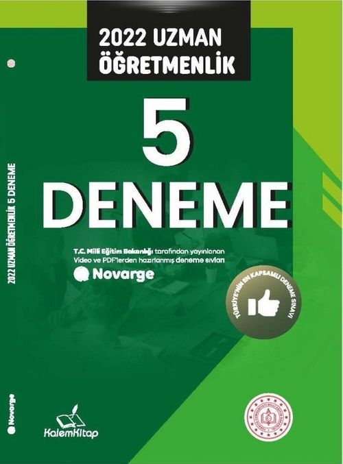 2022 Uzman Öğretmenlik 5 Deneme 