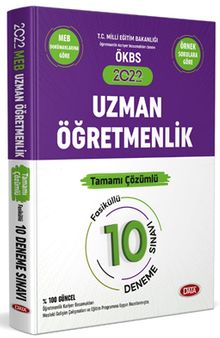 Uzman Öğretmen Tamamı Çözümlü 10 Deneme Sınavı 
