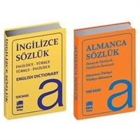 Almanca-Türkçe Sözlük ve İngilizce-Türkçe Sözlük (2 Kitap Set Biala Kapak)