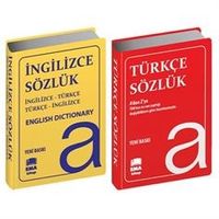 İngilizce-Türkçe Sözlük ve Türkçe Sözlük (2 Kitap Set Biala Kapak)