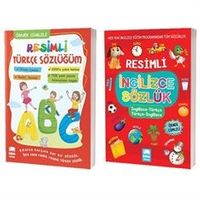 Resimli Örnek Cümleli İngilizce Sözlük ve Türkçe Sözlük - 2 Kitap Set TDK Uyumlu