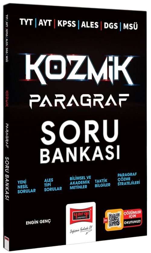 TYT AYT KPSS ALES DGS MSÜ Kozmik Paragraf Soru Bankası