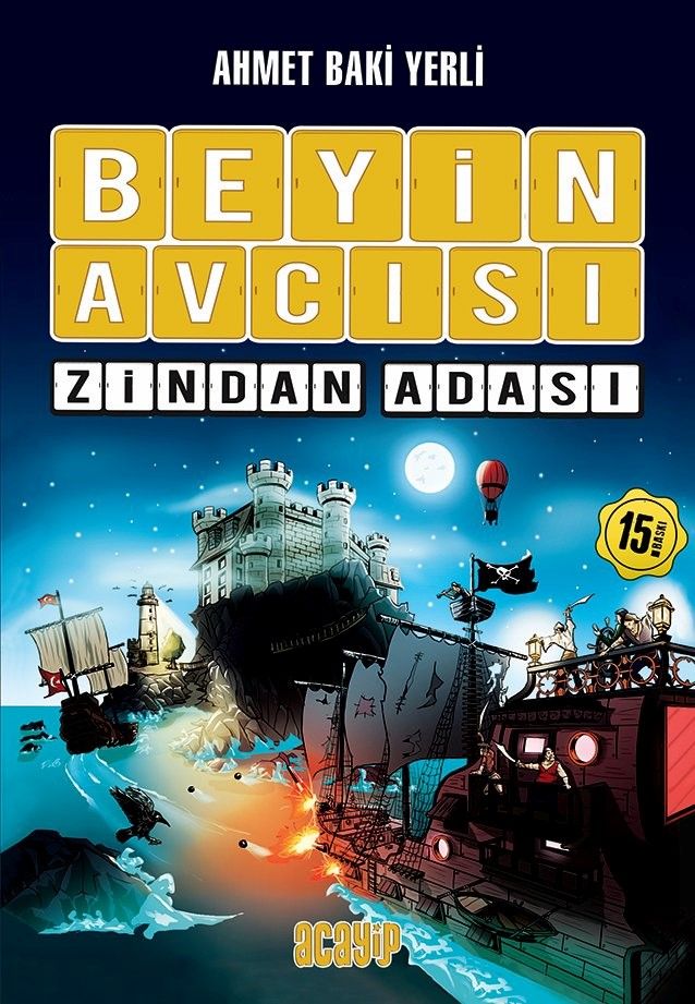 Beyin Avcısı 1 / Zindan Adası (Karton Kapak) (Ahmet Baki Yerli