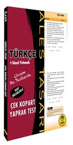 ALES Türkçe Çek Kopart Yaprak Test