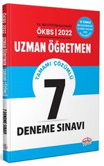 Uzman Öğretmen Tamamı Çözümlü 7 Deneme Sınavı