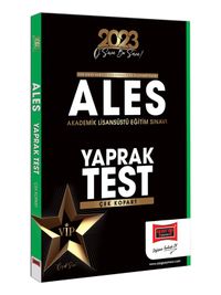 2023 ALES Çek Kopart Yaprak Test