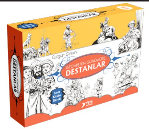 4. Sınıf Geçmişten Günümüze Destanlar Serisi (10 Kitaplık Set)