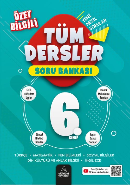 6. Sınıf Tüm Dersler Soru Bankası 