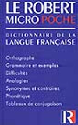 Micro Robert Poche De Langue Francaise