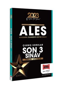 2023 ALES Tamamı Çözümlü Çıkmış Sınav Soruları Son 3 Sınav