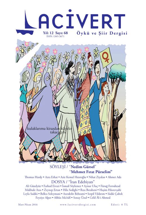 Lacivert Öykü ve Şiir Dergisi Yıl:11 Sayı:68 Mart-Nisan 2016