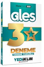 2023 Master Serisi Ales Tamamı Çözümlü 3 Yıldız Deneme