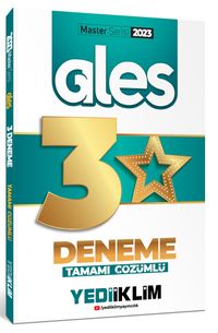 2023 Master Serisi Ales Tamamı Çözümlü 3 Yıldız Deneme
