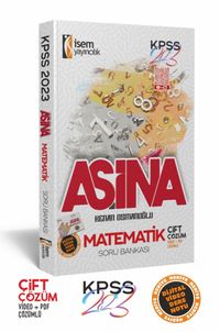 2023 KPSS Aşina Matematik Çözümlü Soru Bankası 
