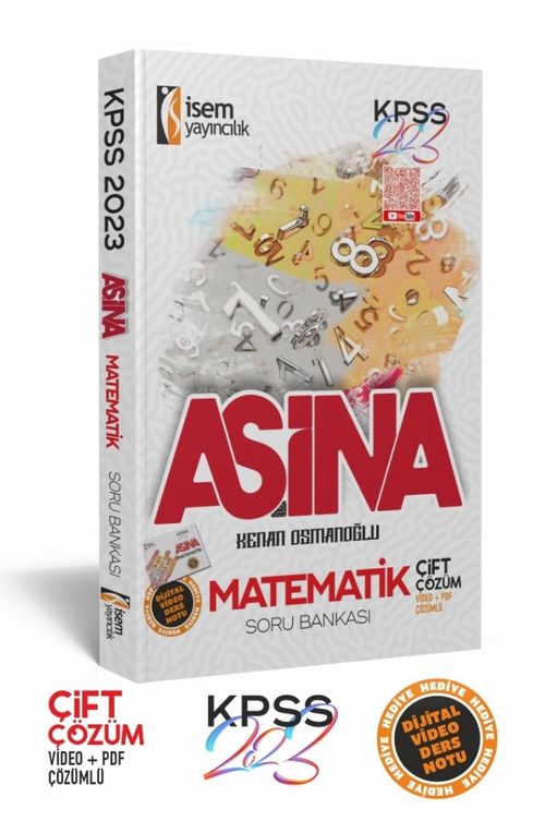 2023 KPSS Aşina Matematik Çözümlü Soru Bankası 