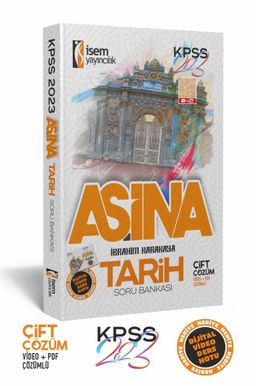 2023 KPSS Aşina Tarih Çözümlü Soru Bankası