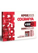 2023 KPSS Coğrafya Video Ders Notları