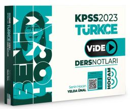 2023 KPSS Türkçe Video Ders Notları Türkçe