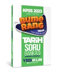 2023 KPSS Genel Kültür Bumerang Tarih Tamamı Çözümlü Soru Bankası 