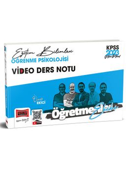 2023 KPSS Eğitim Bilimleri Öğretmenler Ekibi Öğrenme Psikolojisi Video Ders Notları