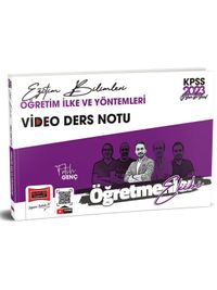 2023 KPSS Eğitim Bilimleri Öğretmenler Ekibi Öğretim İlke ve Yöntemleri Video Ders Notları