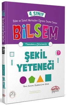 4. Sınıf Bilsem Hazırlık Şekil Yeteneği Tamamı Çözümlü