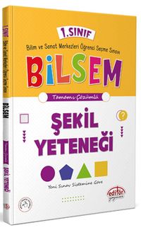 1. Sınıf Bilsem Hazırlık Şekil Yeteneği Tamamı Çözümlü