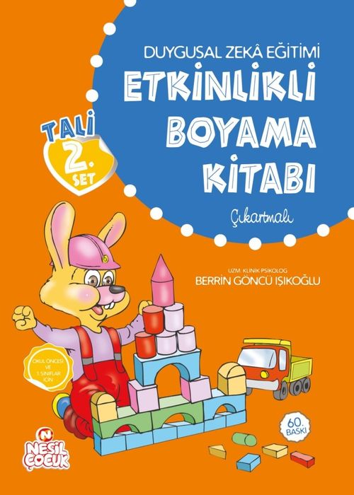 Duygusal Zeka Eğitimi  Etkinlikli Boyama Kitabı (Çıkartmalı)