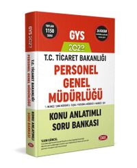 T. C. Ticaret Bakanlığı Personel Genel Müdürlüğü Konu Anlatımlı Soru Bankası
