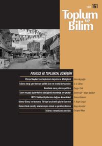 Toplum ve Bilim Sayı:161 2022