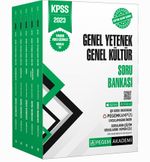 2023 KPSS Genel Yetenek Genel Kültür Tamamı Çözümlü Soru Bankası Seti (5 Kitap)