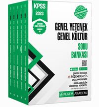 2023 KPSS Genel Yetenek Genel Kültür Tamamı Çözümlü Soru Bankası Seti (5 Kitap)