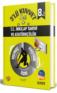8. Sınıf T. C. İnkılap Tarihi 3'lü Kuvvet Serisi Seti