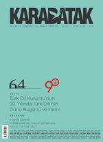 Karabatak Dergisi Sayı: 64 Eylül-Ekim 2022