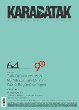 Karabatak Dergisi Sayı: 64 Eylül-Ekim 2022