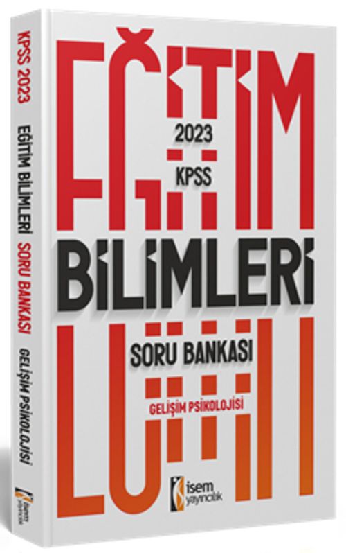 2023 KPSS Eğitim Bilimleri Gelişim Psikolojisi Soru Bankası