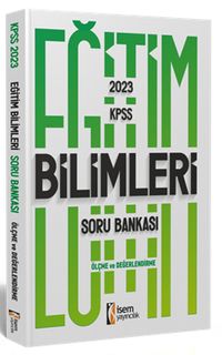 2023 KPSS Eğitim Bilimleri Ölçme ve Değerlendirme Soru Bankası