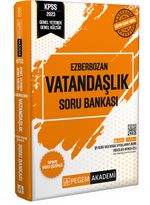 2023 Ezberbozan KPSS Genel Yetenek Genel Kültür Vatandaşlık Soru Bankası